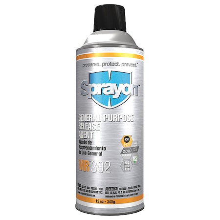 Sprayon Mold Release, 16 oz.H2 Food Grade S00302000