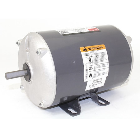 Dayton Three-Phase General Purpose Motor, 1/3 HP, 48 Frame, 208-230/460V AC Voltage, 1,725 Nameplate RPM 3N350