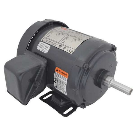 Dayton Three-Phase General Purpose Motor, 3/4 HP, 56 Frame, 208-230/460V AC Voltage, 3500 Nameplate RPM 3N443