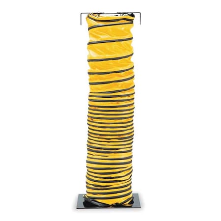 Allegro Industries Blower Ducting, 25 ft., Black/Yellow 9500-25