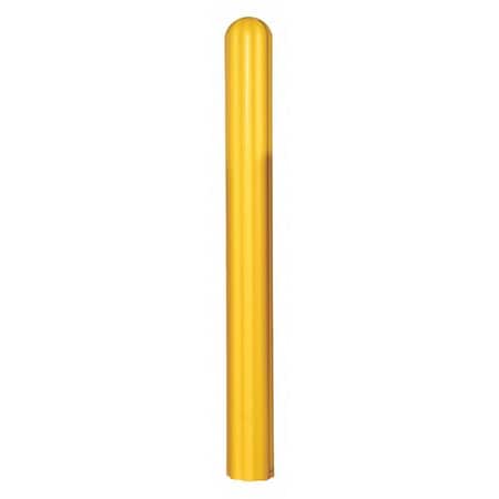 Zoro Select Post Sleeve, 8 In Dia., 57 In H, Yellow 1738