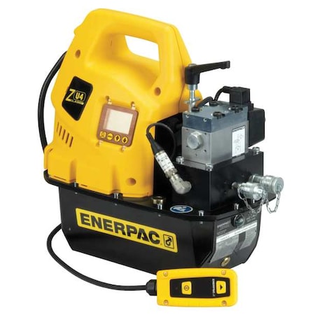 Enerpac Hydraulic Electric Pump, Torque Wrench, 1.7 hp, Universal Motor, 10,000 psi Max Pressure ZU4204TB-Q