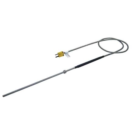 Cooper-Atkins Temperature Probe, Mini Plug, Type K 50208-K