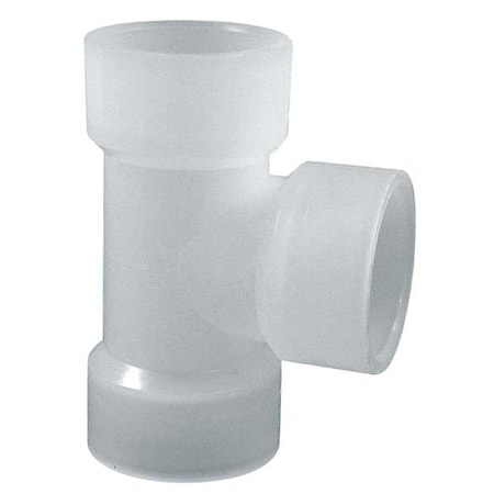 Orion Tee, Polypropylene, 1-1/2", Schedule 80, 150 psi Max Pressure 740407