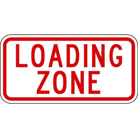 Lyle Supplemental Parking Sign, 12" W, 6" H, English, Aluminum, White NPP-002-12HA