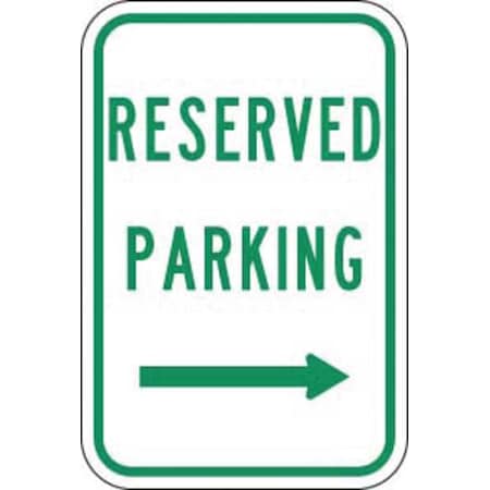 Lyle Reserved Parking Sign, 18" x 12, RP-060-12HA RP-060-12HA