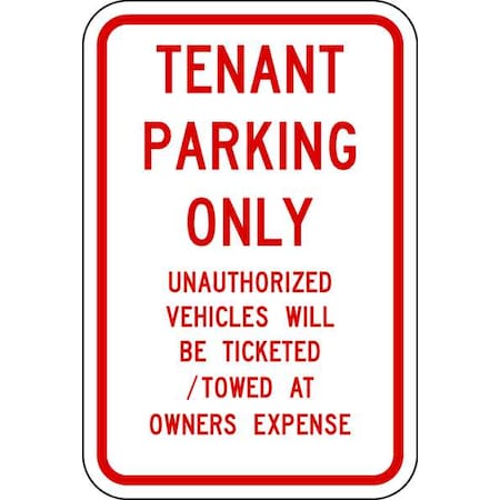 Lyle Tennant Parking Sign, 18" x 12, RP-122-12HA RP-122-12HA