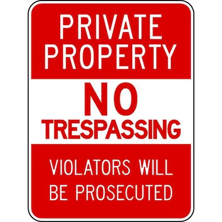 Lyle Traffic Sign, 18 in H, 12 in W, Aluminum, Rectangle, English, PPR-008-12HA PPR-008-12HA