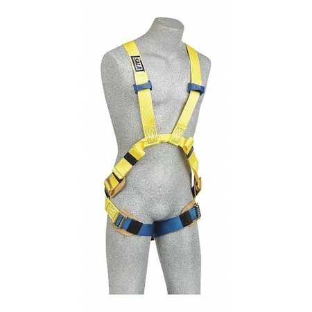 3M Dbi-Sala Delta(TM) Arc Flash Full Body Harness, M, 310 lb., Mating Chest/ Friction / Pass Through Leg Straps 1110750