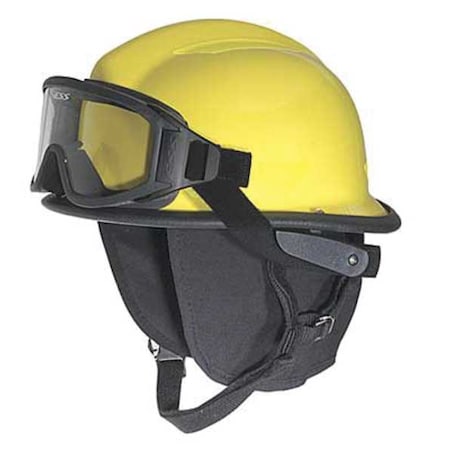 Bullard Fire Helmet, Thermoplastic, 6 pt Ratchet, Lime-Yellow, Fits Hat Size 6-1/2 to 8 , Modern URXLY