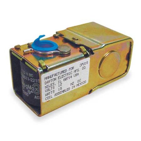 Dayton Solenoid Valve Coil, 12VDC 015387