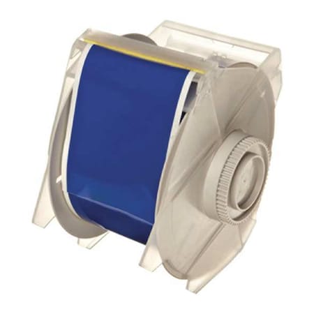 Brady Label Tape Cartridge, Blue, Labels/Roll: Continuous 113128