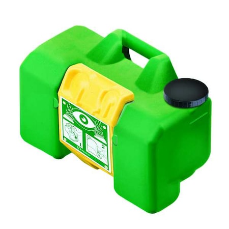 Haws Eyewash Station, Gravity-Fed, 9 gal Tank Capacity, Wall Mount, Portable, 15 in H., 22 in W 7501