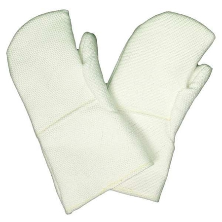 Zetex Heat Resistant Gloves, White, Zetex, PR 2100035