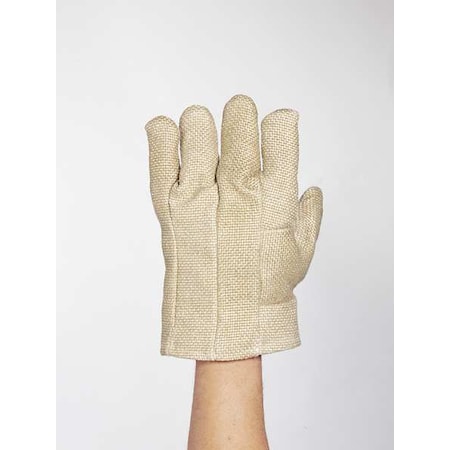 Zetex Plus ZetexPlus 200 Heat Resistant Gloves, ZetexPlus(R) Highly Texturized Fiberglass, Slip-On Cuff Tan 2100011