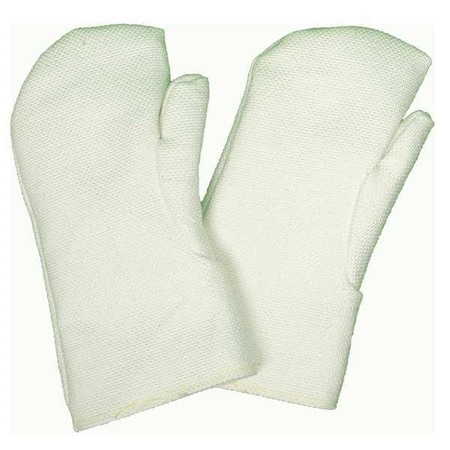 Zetex Zetex 100 Heat Resistant Mittens, Zetex(R) Highly Texturized Fiberglass, 1,300  Degrees F Max Temp. 2100031