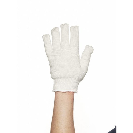 Hot Not Heat Resistant Gloves, Nomex III, Anti-Static, 700 Degrees F Max Temp., White, One Size Fits Most 200