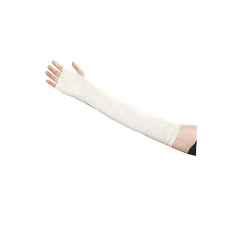 Hot Not Heat-Resistant Sleeve w/Thumbhole, Anti-Static, Cotton Lining, Nomex III(R), 18 in Length, White 100   BUY 25'S