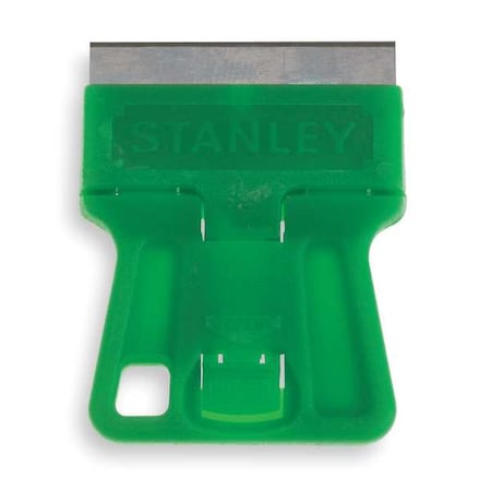 Stanley Scraper, Length 1 13/16 in, Blade Width 1 1/2 in, Steel, Yellow 28-100