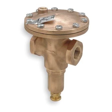 Cash Valve Vacuum Regulator, 1/2 In, 2 to 30 in. Hg D51CASBSB01-E1