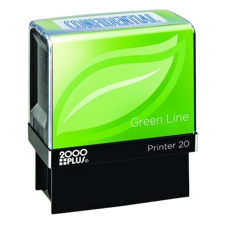 2000 Plus Message Stamp, Confidential, 5/16" 035346