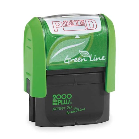 2000 Plus Message Stamp, Posted, 5/16" 035351