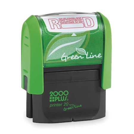 2000 Plus Message Stamp, Received, 5/16" 035352