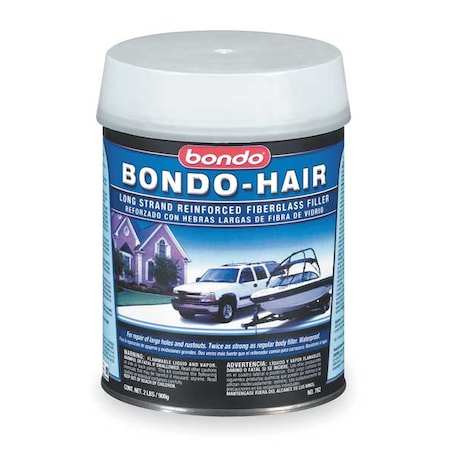 Bondo Fiberglass Reinforced Filler, 1 qt, Can, Green 762