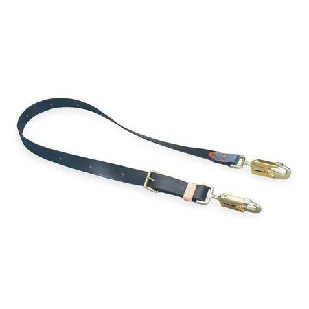 Miller Positioning Lanyard, 7 ft., Brown 7YRLS-Z7/7FTBR