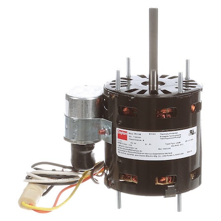 Dayton HVAC Motor, 1/15 HP, 1550 rpm, 115V, 3.3 71903591M
