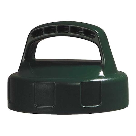 Oil Safe Storage Lid, HDPE, Dk Green 100103