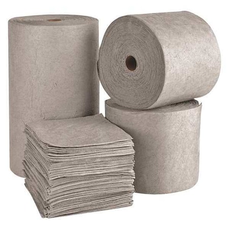 Streetfyter Sorbent Pad, 30 gal, 16 in x 18 in, Universal, Gray, Polypropylene SFG-70BX