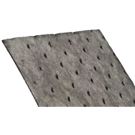 Brady Sorbent Roll, 37 gal, 30 in x 150 ft, Universal, Gray, Polypropylene UXT30DP