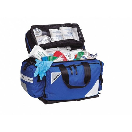 Ferno EMS/Trauma Kit, Blue, 4 Pockets TK5107 BLUE