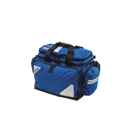 Ferno Professional Trauma Bag, Cordura, 22 in L, 12 in W, Blue 819788