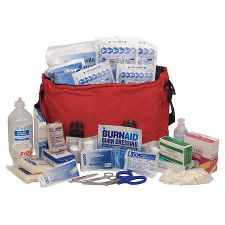 Medi-First Trauma Kit, Cordura(R) 46 Components, 50 People Served 74801