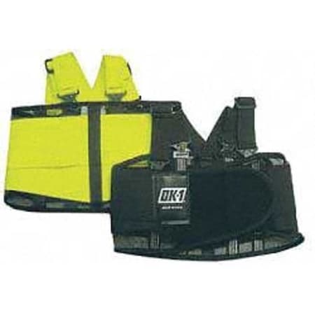Ok-1 Back Support, Open Mesh, Black, XL OK-250SXL