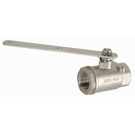 Haws Ball Valve, Stainless Steel, Silver, For Use With, Shower SP265
