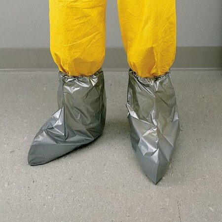 silver boot covers