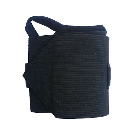 Condor Wrist Wrap, Elastic, Slide On, Single Strap, Ambidextrous, Black, Size Universal 3RYC6