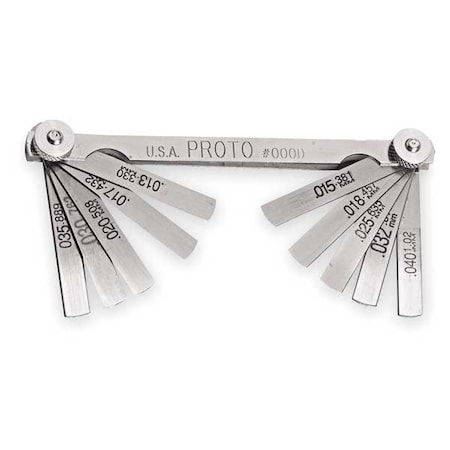 Proto 10 Blade Ignition Feeler Gauge Set J000D