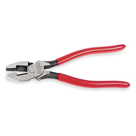 Proto 9 1/4 in Linemans Plier High Leverage, Steel J269G