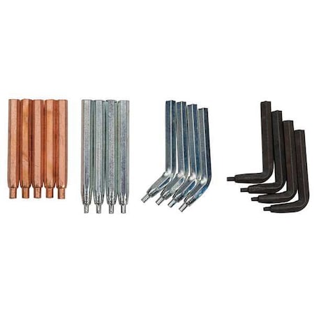 Proto Ret Ring Plier Tips for 5C601, 16 pcs J380T