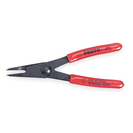 Proto Retaining Ring Pliers, 0.025 In Tip, 0 Deg J390