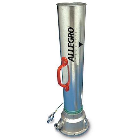 Allegro Industries Pneumatic Blower, Venturi, Steel 9518-03