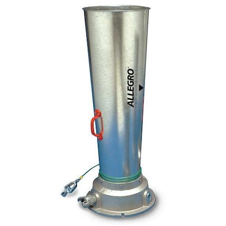 Allegro Industries Pneumatic Blower, Venturi, Steel 9518-08