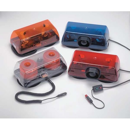 Ecco Lightbar, Strobe, Ambr, Mag/Suction, 15 In 5350ACC-VM