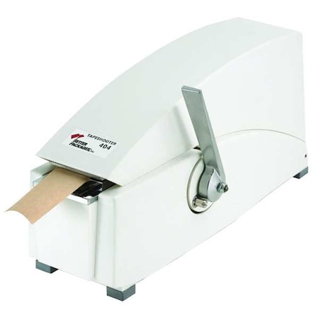 Better Packages Tape Dispensing Machine, 1 1/2 in Max. Tape Width. 5 in Tape Core Dia, Plastic, White TS404