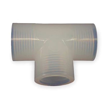 Parker Tee, 1/2 In, NPT, PFA PT-8-P