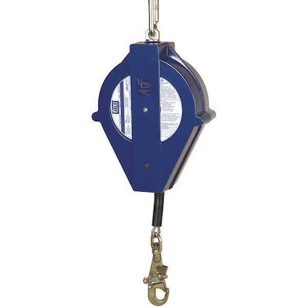 3M Dbi-Sala Self Retracting Lifeline, 85 ft., Blue 3504486
